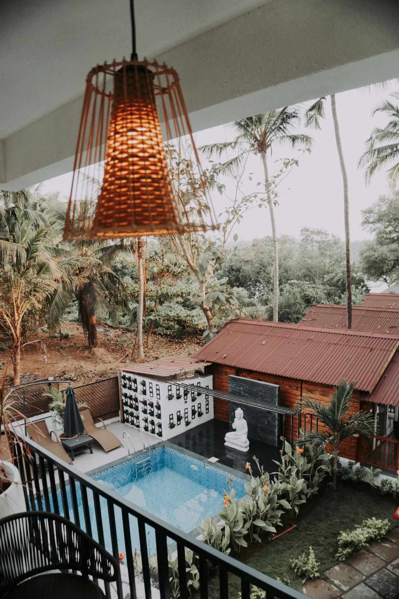 Tranquill Riverside Luxury Cottages With Bathtub, Candolim Exterior photo